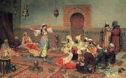 unknow artist, Arab or Arabic people and life. Orientalism oil paintings  270